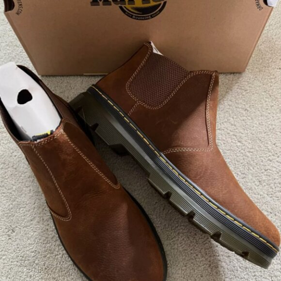 martens Hardie II Chelsea Men's Boot Whiskey Bro MSRP$190